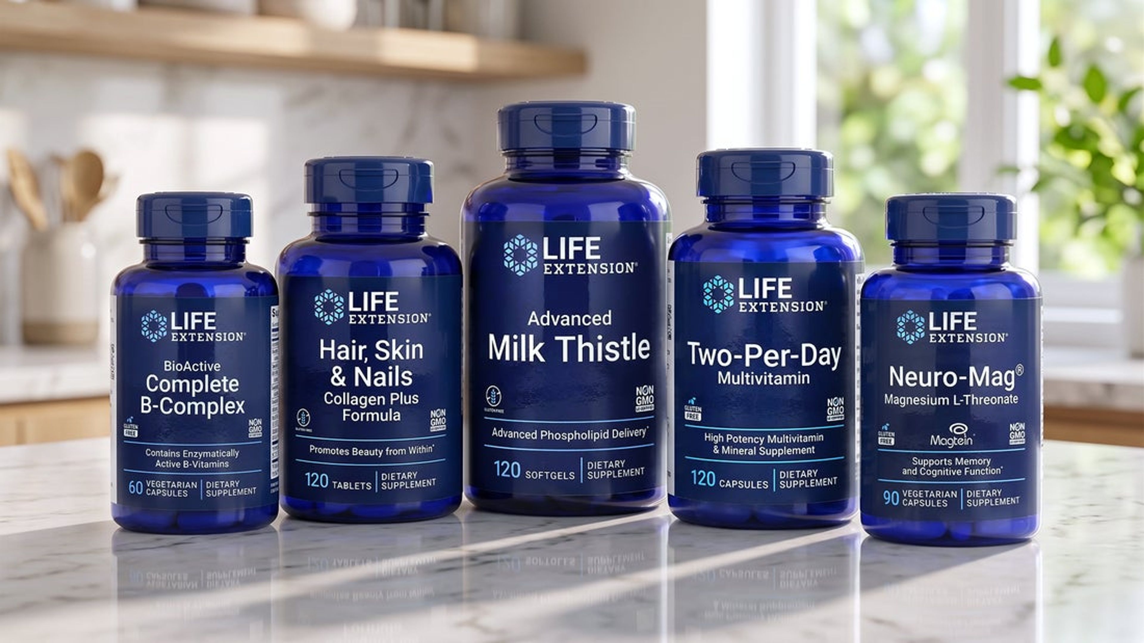 Image of blue bottle capsules 